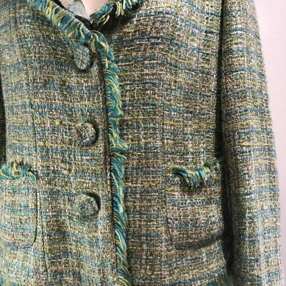 Italian tweed jacket, vintage,rare - Picture 9 of 11